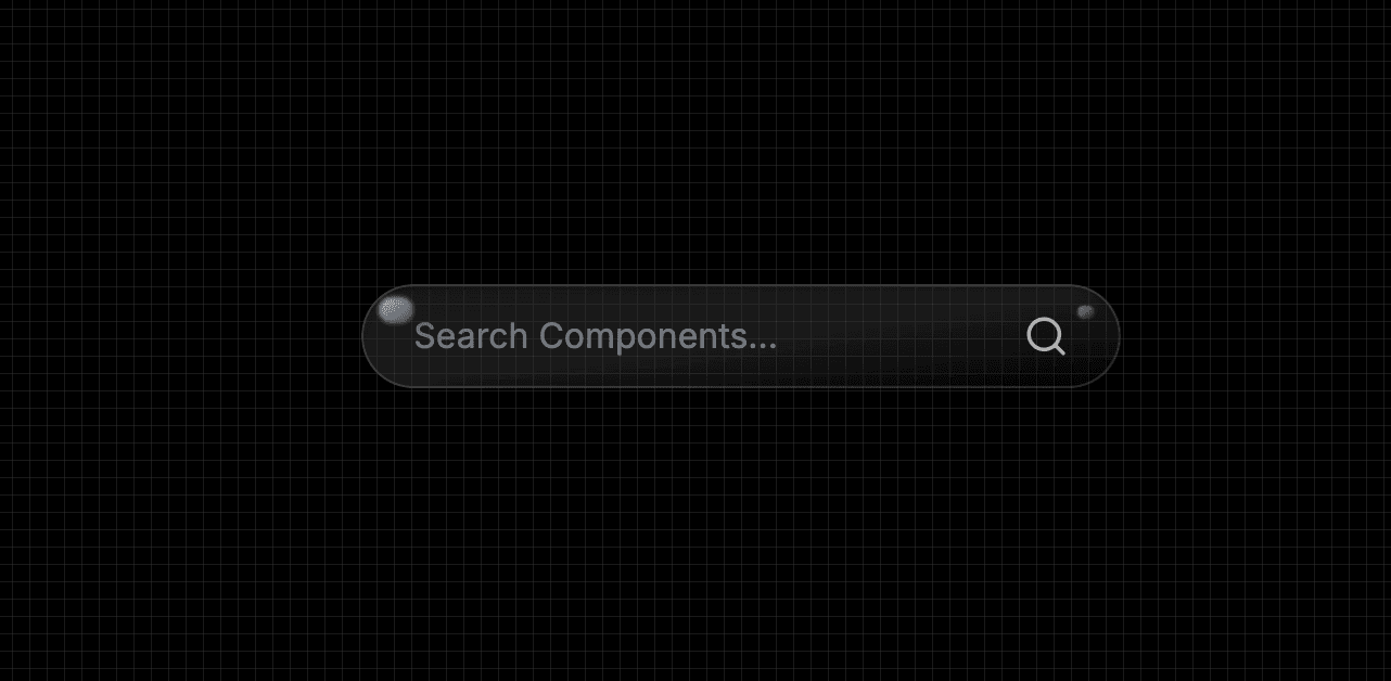 Glassmorphism Input