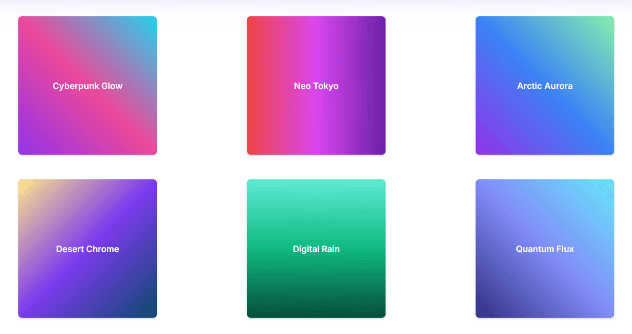 Gradient Effects