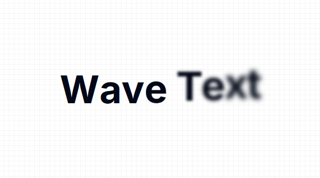 Wave Text